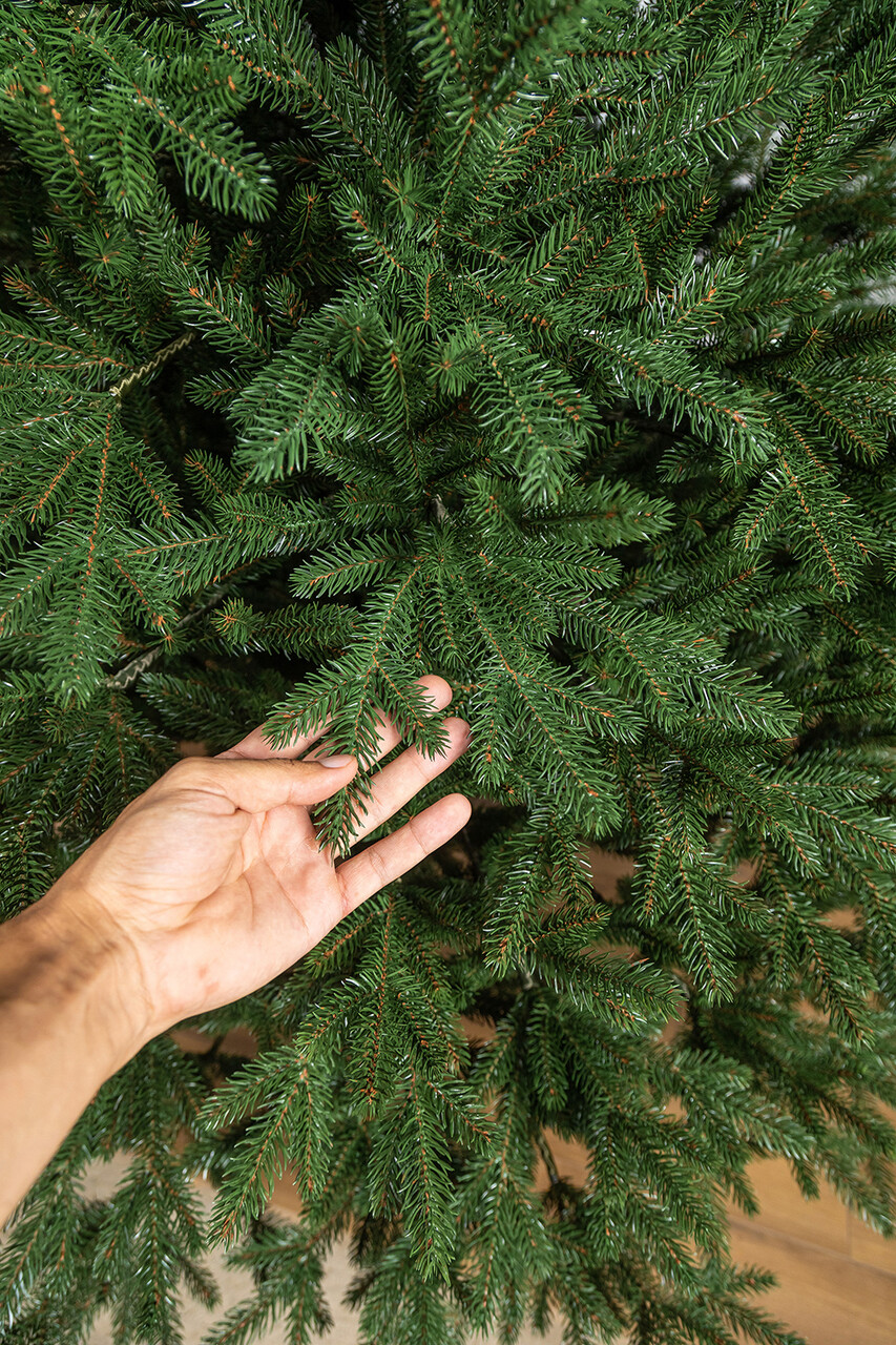 Brad artificial Christmas Deluxe by Sersimo, Alpin Select, integral 3D, 230cm — imaginea 23