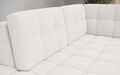 Coltar extensibil stanga 5 locuri ELTAP, LT-01ROY, Blewett, 299x198x82 cm, lemn/poliester, alb