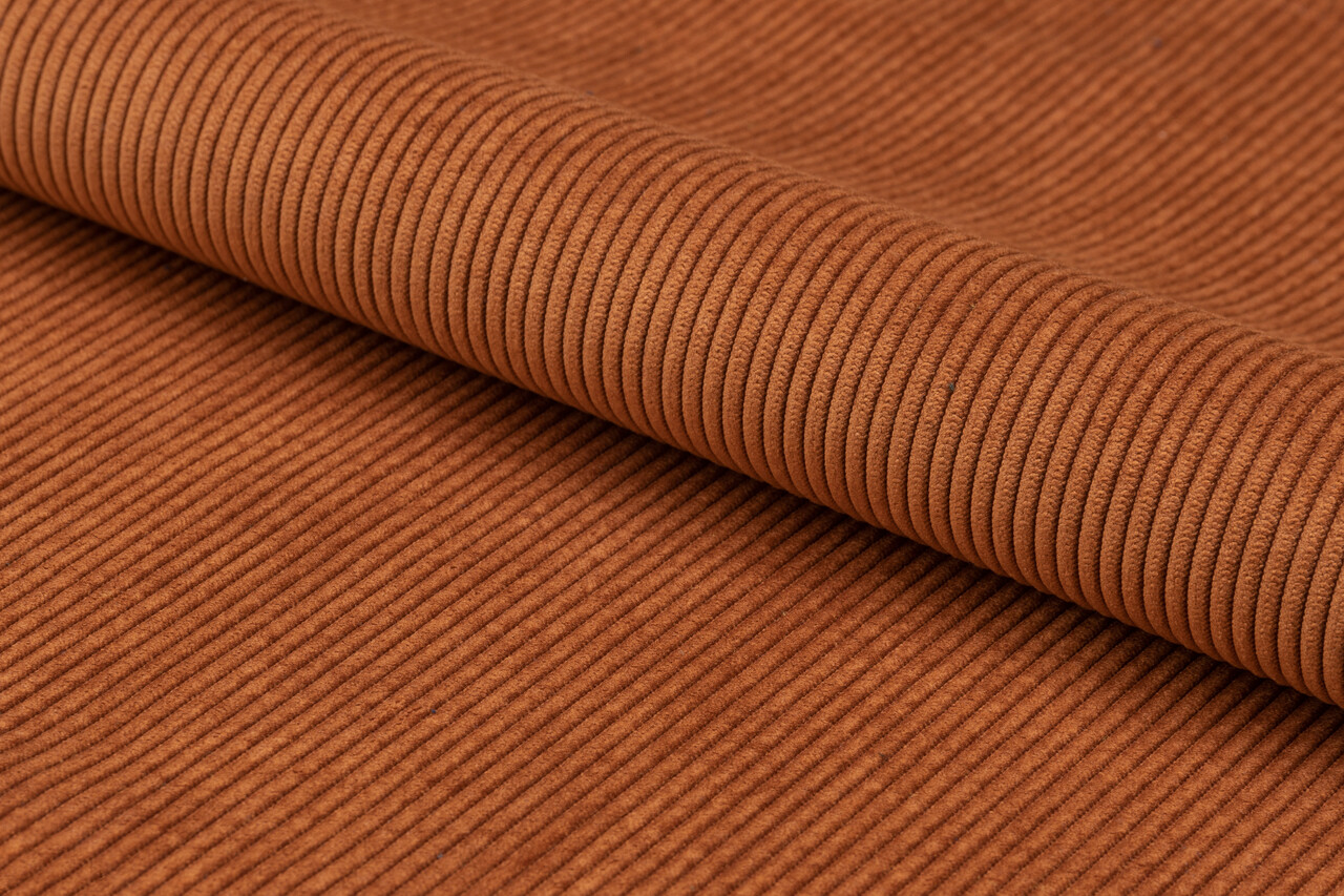 Scaun Eris, Actona, 48.5x54x85.5 cm, tesatura corduroy/otel, cupru - view 5