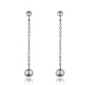 Cercei, Emily Westwood, Silver Chain Bubbled, inox, argintiu