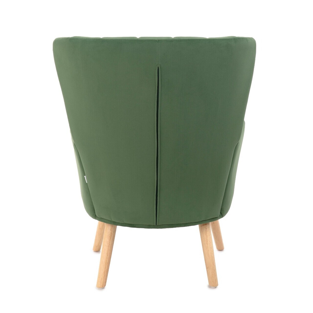 Fotoliu Mills, Homla, 75x79x102 cm, metal/catifea din poliester, verde - view 5