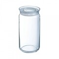 Recipient cu capac pentru depozitare, Luminarc, Geam, 1.5 L, sticla, transparent