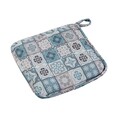 Suport pentru vase fierbinti Mandala Green, Versa, 20 x 20 cm, textil
