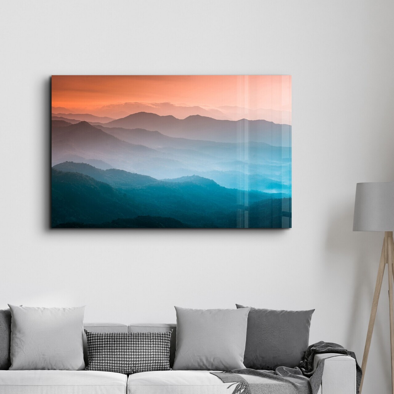 Tablou decorativ, CAM-5081, Dimensiuni: 70 x 110 cm, Multicolor — imaginea 3