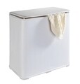 Cos de rufe, Wenko, Wanda, 65 L, 49 x 50 x 27 cm, plastic, alb
