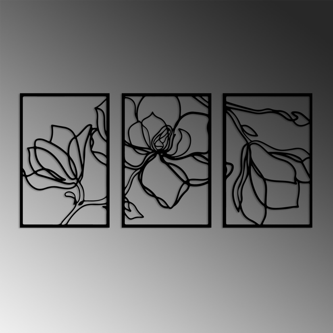 Decoratiune de perete, Erbas-1, (Grosime: 1,5 mm), Negru - view 5