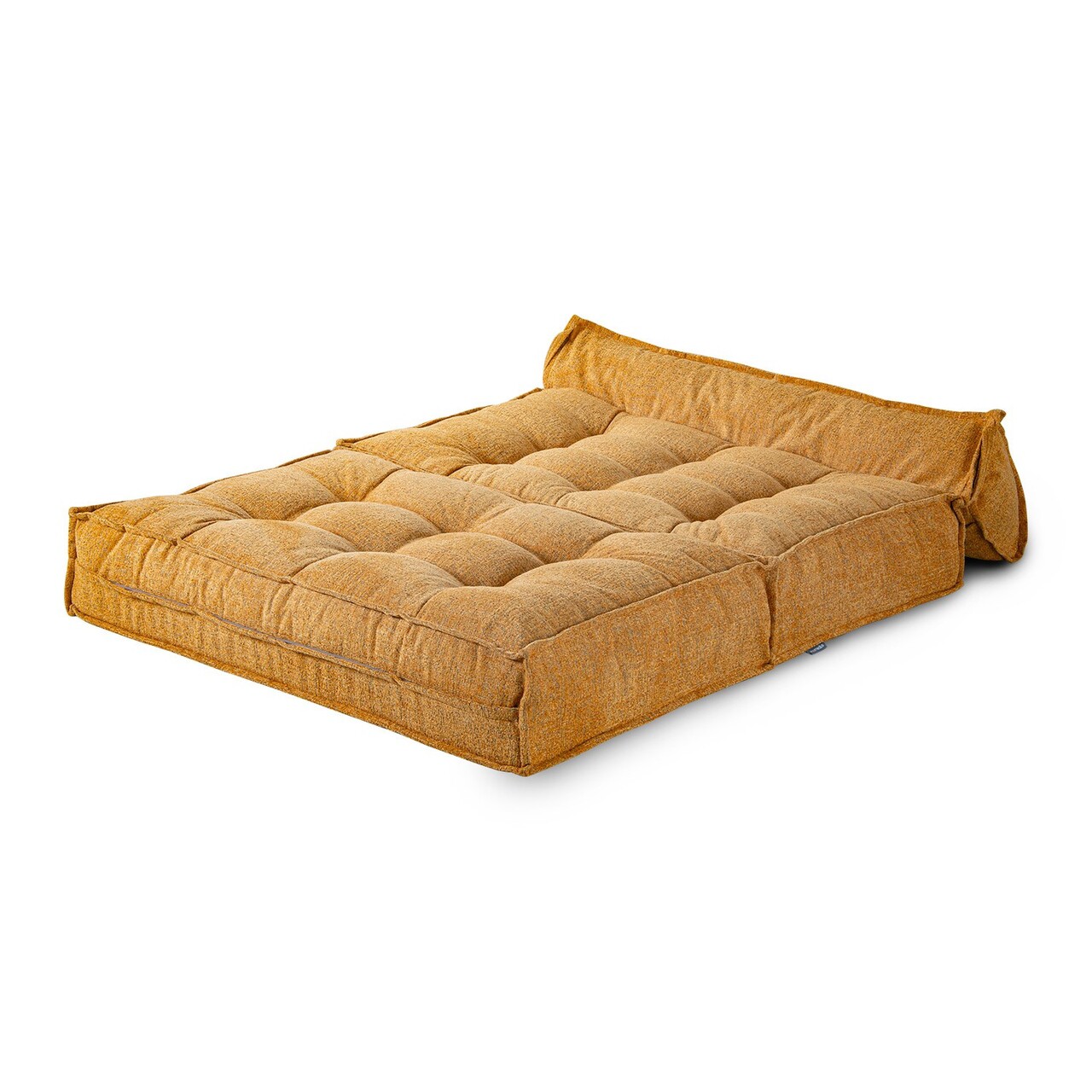 Canapea extensibila 2 locuri, Atelier del Sofa, 363SLD1112, Tesatura Boucle, Galben mustar - view 4