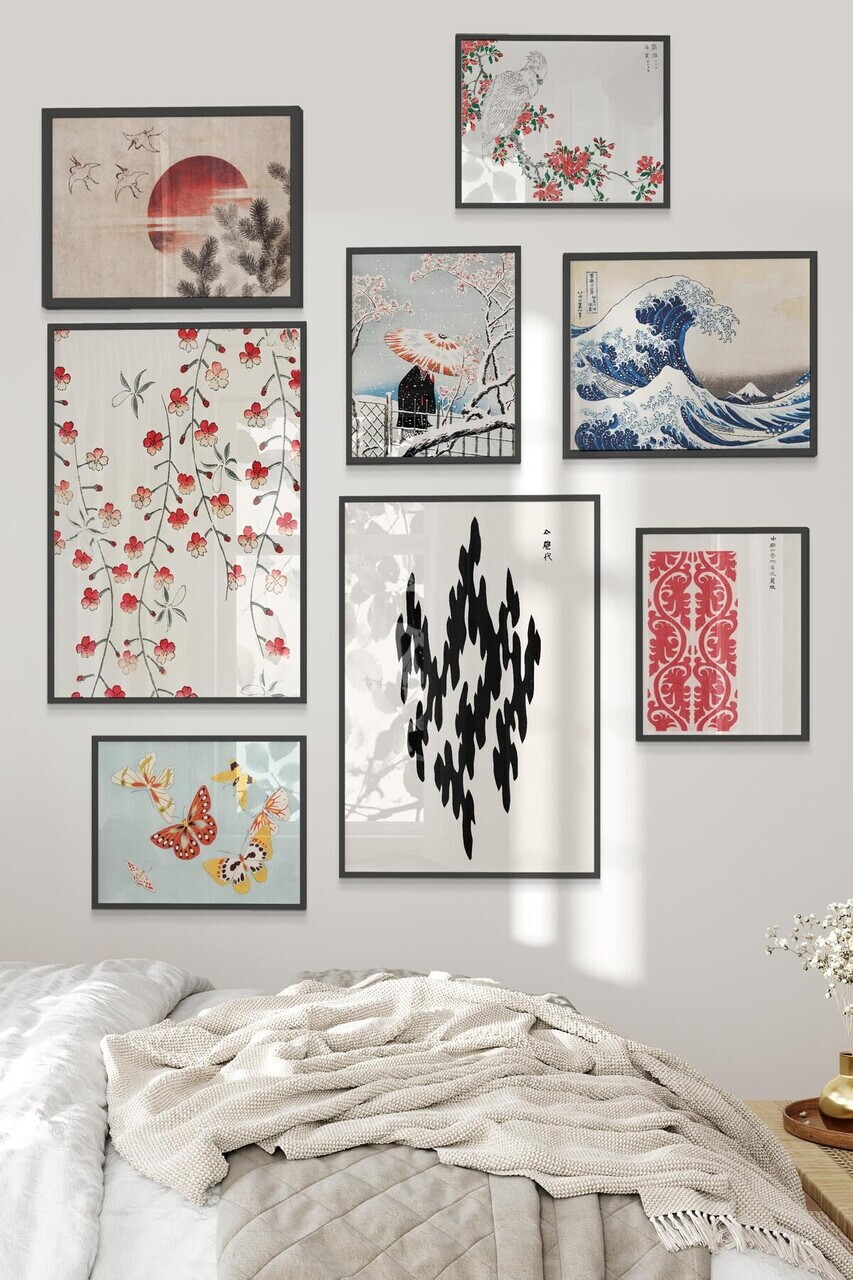 Tablou decorativ, Çgs-018-Black-Kck, Lemn masiv, Față: 100% PVC STICLĂ, Multicolor - view 2