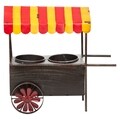 Ghiveci, Cart Stripes, Creaciones Meng,  37.5x21x37 cm, fier