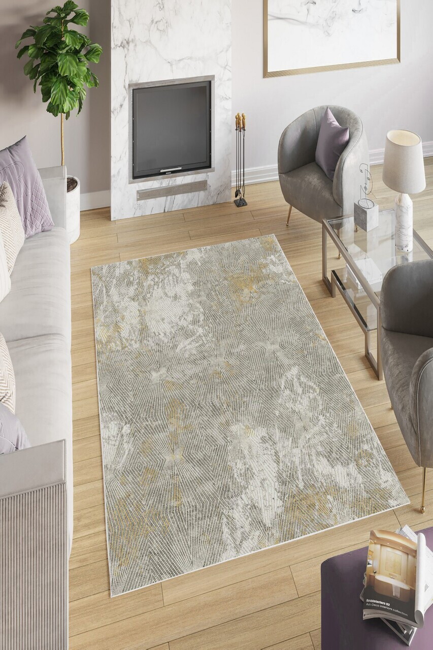 Covor, W852, 180x280 cm, Poliester, Gri