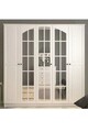 Dulap pentru haine, Rabi, Rb-016, 175x184x52 cm, Alb mat