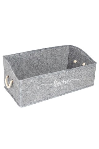 Cos depozitare, als-03723, 50x21x27 cm, fetru, gri