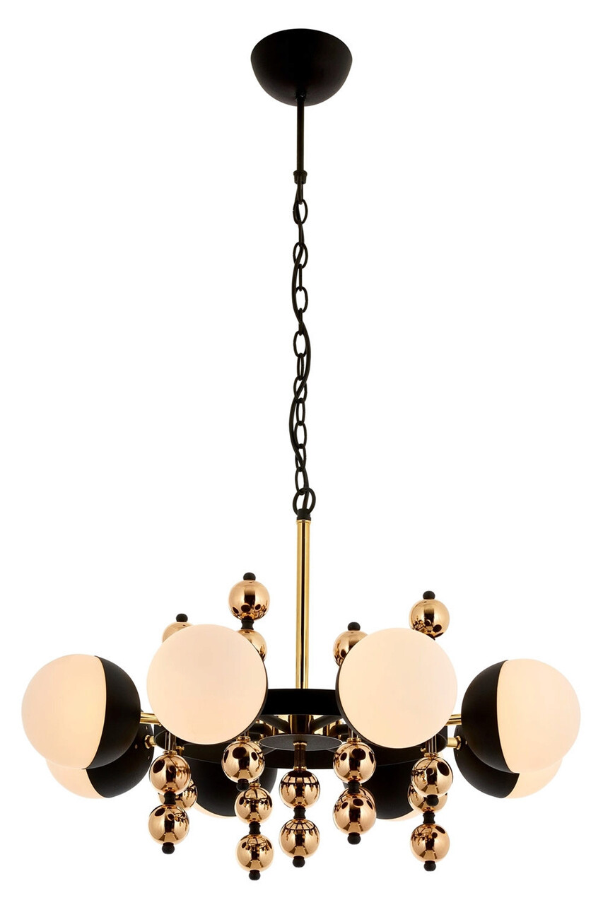 Lustra, Aurora, 301AUR1278, Metal, Negru