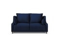 Canapea, Freesia, Mazzini Sofas, 2 locuri, 150x94x90 cm, catifea, albastru regal
