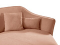 Coltar dreapta 5 locuri, Hailey, Micadoni Home, 292x138x79 cm, tesatura boucle, galben mustar