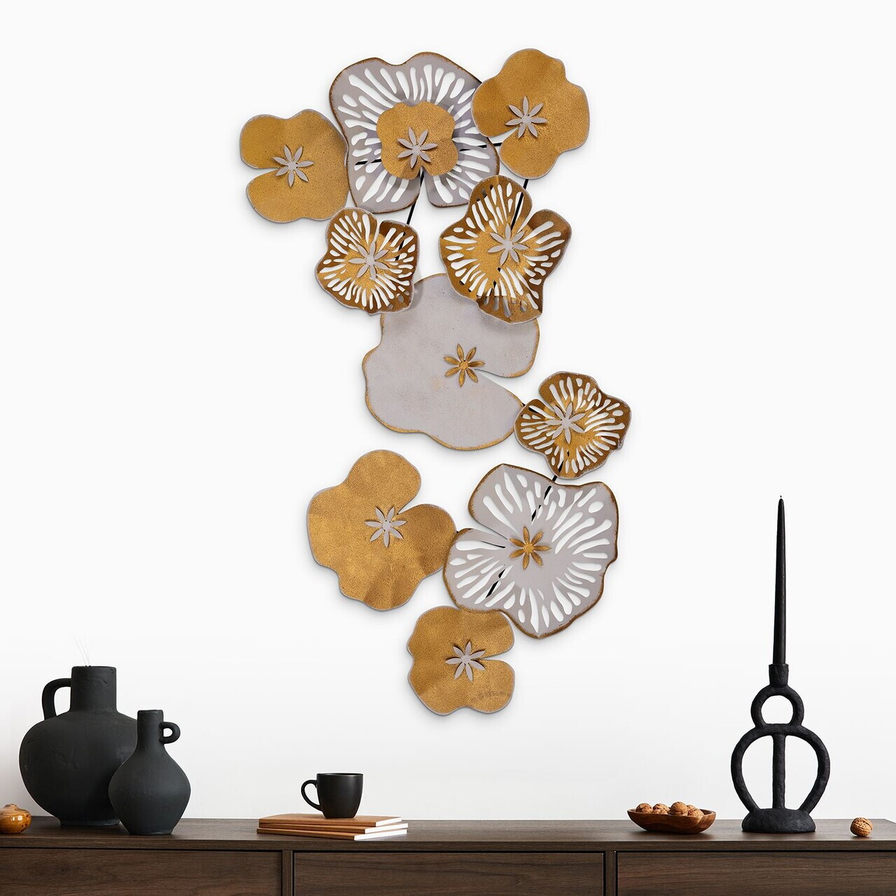 Decoratiune de perete, Bilge, Dimensiuni: 105 x 10 x 60 cm, Multicolor — imaginea 2