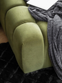 Coltar extensibil dreapta 6 locuri ELTAP, RT-10LO, Bonito, 350x175x92 cm, lemn/poliester, negru
