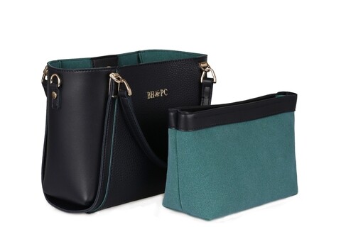 Geanta Beverly Hills Polo Club, 611, piele ecologica, bleumarin