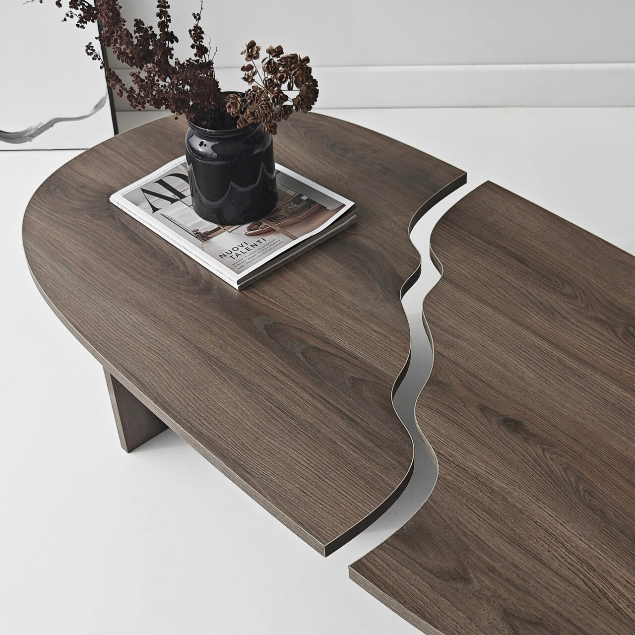 Masuta de cafea, Hanah Home, Missisipi, 120x38x60 cm, Maro - view 6