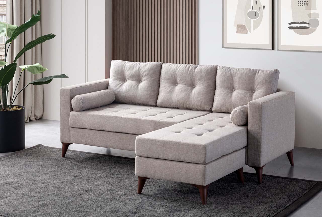 Coltar, Atelier del Sofa, 752EST1303, Lemn de carpen;PAL, Crem - view 2