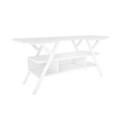 Comoda TV, Retricy, Minerva, 120x35x55 cm, PAL, Alb