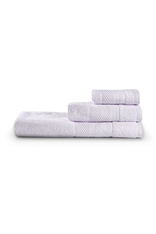 Set prosoape, Whitney, Piramit, Bumbac, Gri