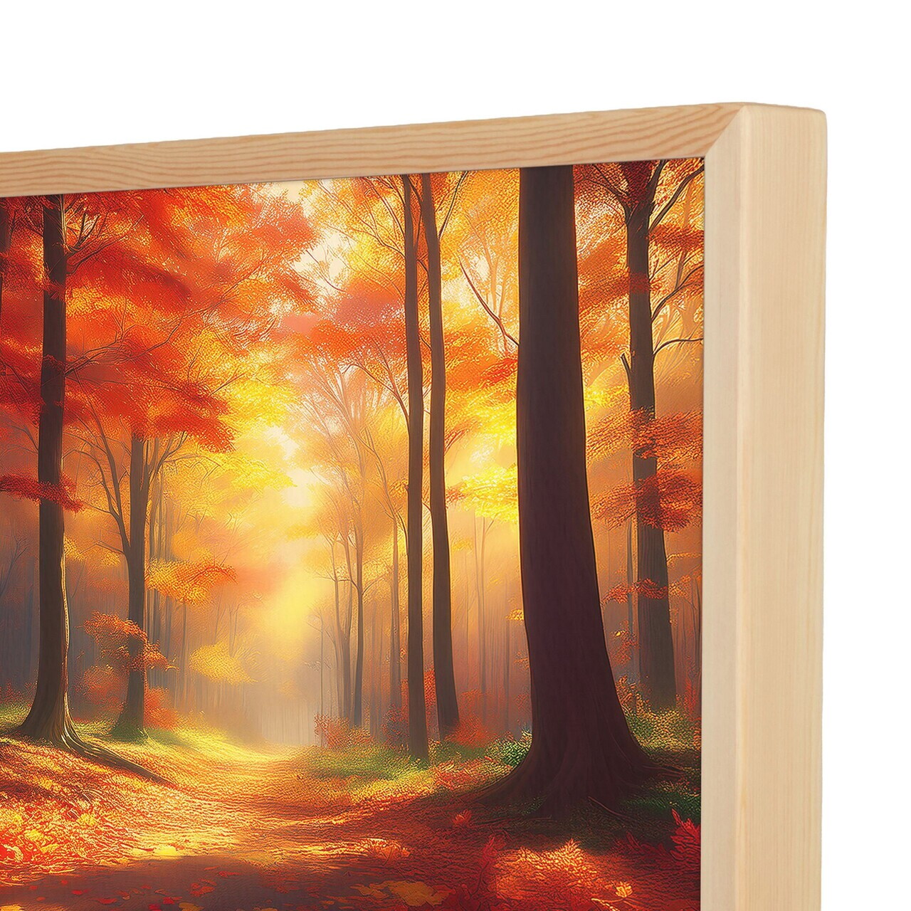Tablou decorativ, Cc-K-Ah-1008, Canvas, Cadru: 100% LEMN (Grosime: 18 mm), Multicolor - view 3