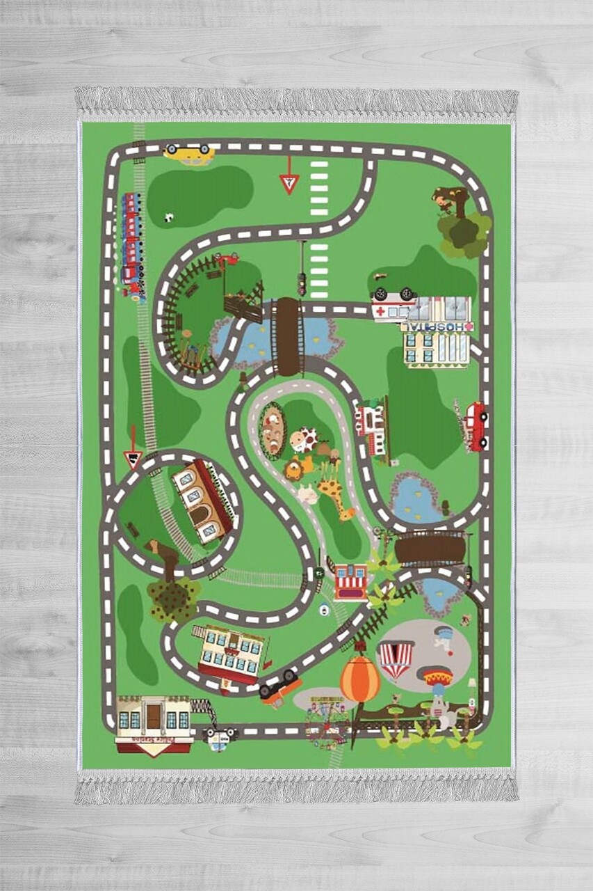Covor, ELS511, 100x300 cm, Catifea, Multicolor - 3 | YEO