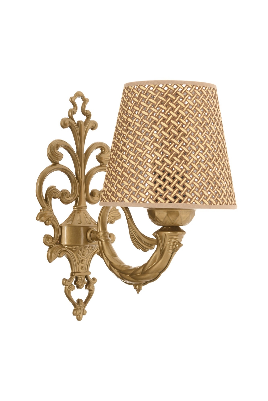 Aplica de perete, Opviq, 390FLH2362, Natural / Aur - view 2