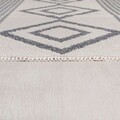 Covor Teo, Flair Rugs, 120x170 cm, bumbac, monocrom/negru