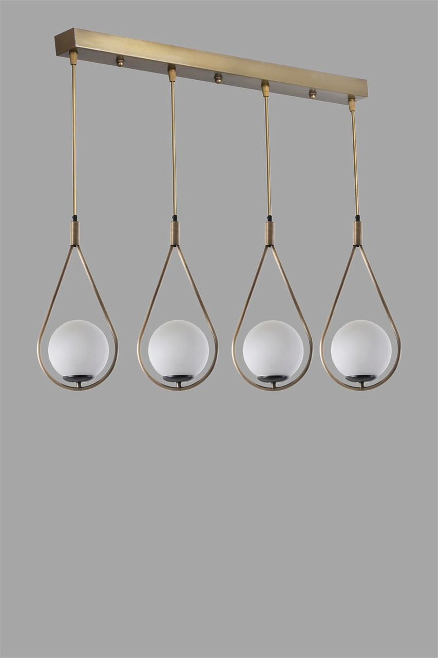 Lustra, Stala, 846STL2872, Metal, Alb / Cupru