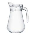 Carafa cu capac Delight, Domotti, 1.3 L, sticla, transparent