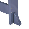 Turn de activitati multifunctional, U-Grow, 47x41x90 cm, lemn de pin/MDF, albastru