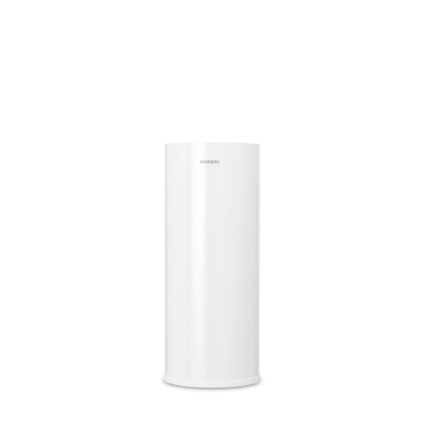 Suport role rezerva hartie igienica, Brabantia, Balance, 13.2x13.2x32.1 cm, otel, alb