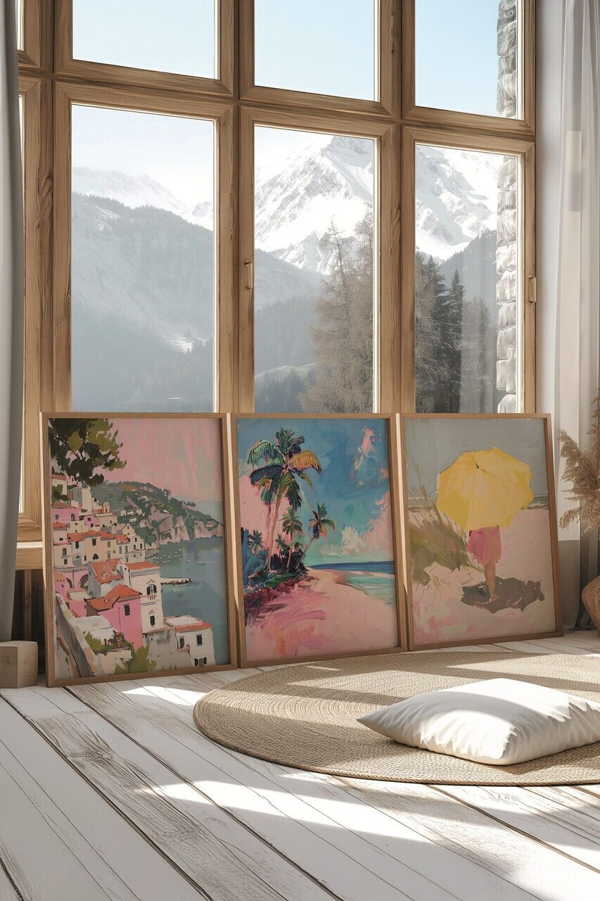 Set de pictură decorativă, Ç-300899, Sticla PVC, Multicolor — imaginea 2