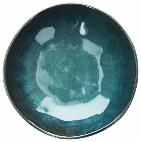 Farfurie adanca, Tognana, Nordik Ocean, 20 cm Ø, ceramica, turcoaz mezoni.ro