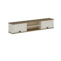 Comoda TV, Hanah Home, Marlo, 183x34x31 cm, Coș adânc