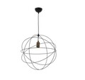 Lustra ELTAP, Olinto, 45x130 cm, 1xE27, 15W, otel, negru