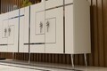 Consola, Olivia, Line KB150, Alb / Argintiu