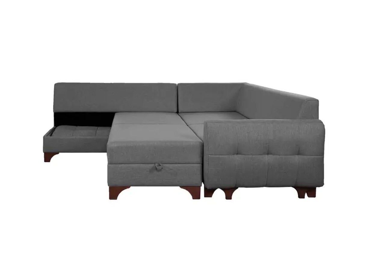 Coltar, Atelier del Sofa, 752EST1307, Lemn de carpen;PAL, Gri - view 5