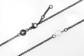 Bratara, Emily Westwood, Mini Pearl, inox, negru
