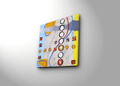 Tablou decorativ, 4545K-106, Canvas, Dimensiune: 45 x 45 cm, Multicolor