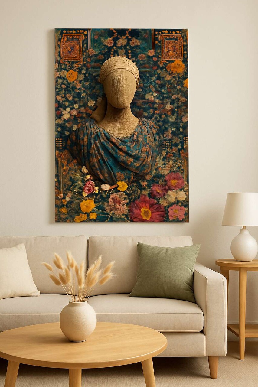 Tablou decorativ Hm_Cnvs26-1-70x100 Cadru: 100% lemn (Grosime: 2 x 3 cm) Multicolor