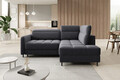 Coltar extensibil dreapta 3 locuri ELTAP, RT-05AS, Barea, 208x160x100 cm, lemn/poliester, gri inchis