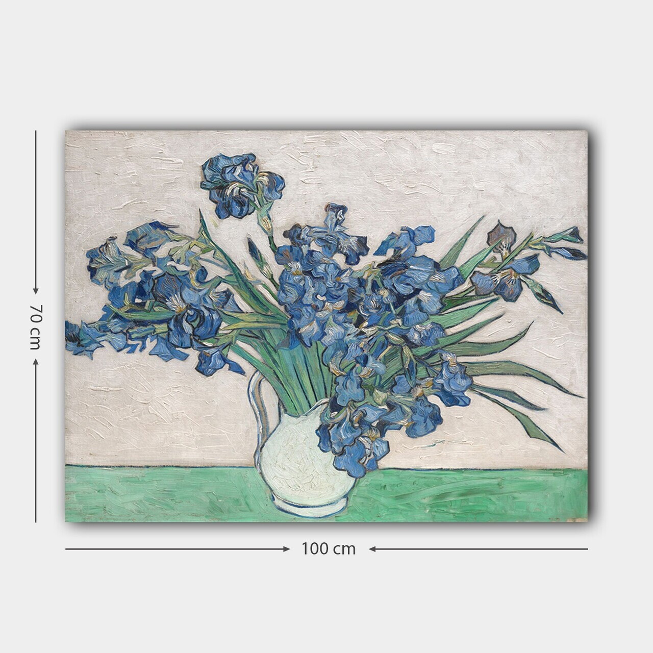 Tablou decorativ, 751011349_70100, Canvas, Rama din lemn (grosime 3 cm), Multicolor — imaginea 3