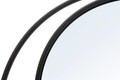 Oglinda decorativa Dark, Mauro Ferretti, Ø 80 cm, fier, negru