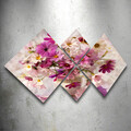 Set 4 tablouri decorative, 4MDF96047420, MDF, Imprimat UV, Multicolor