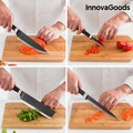 Set cutite 4 piese Black Shark Swiss-Q, InnovaGoods, inox