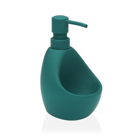 Dispenser sapun lichid ellis, versa, 11 x 9.5 x 16.5 cm, ceramica, verde