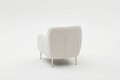 Fotoliu, Balcab Home, 825BLC2828, Lemn de fag, Crem / Aur